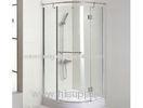 5mm 8mm 10mm Clear Curved Tempered Glass For Bathroom Shower Enclosures