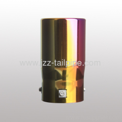 Universal modified stainless steel automobile exhaust tail pipe