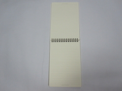 2 subject hardcover spiral notepads/stenopads/scrachpads college ruled