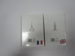 2 subject hardbound round back diary/notebook good quality