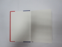 2 subject hardbound round back diary/notebook good quality