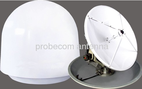 0.9m ship-borne satellite antenna