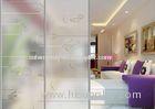 Background Wall Frosted Tempered Glass For Hotel, 8mm 10mm 12mm Thickness