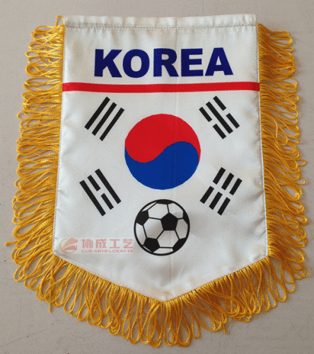 Korea indoor pennant banner