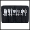 Spade Bit Set 11pcs Sizes: 10-12-14-16-18-20-22-25-30-35-40mm Length 152mm