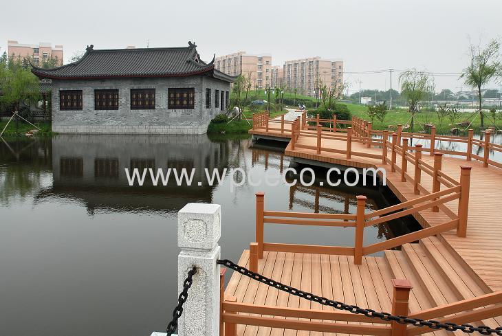 The characteristics of wood plastic composite  material