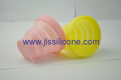 New design! silicone collapsible travel cup