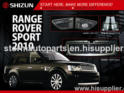 Sizzle auto accessories for Range Rover