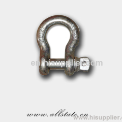 Hot dip galvanized shackle