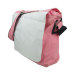 Pink fashionable womens canvas messenger bags