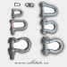 Hot Dipped Galvanized shackles