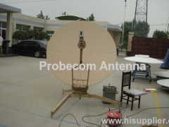 1.8m carbon fiber flyaway manual antenna