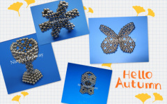 Magnetic Toy Balls buckyballs with different coating