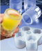 cup shaped silcione ice cube trays