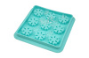 snowflake shaped silicone ice cube trays