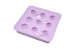 9 diamond shaped silicone ice tray