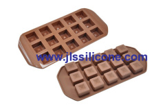 square shaped silicone chocolate candy mold