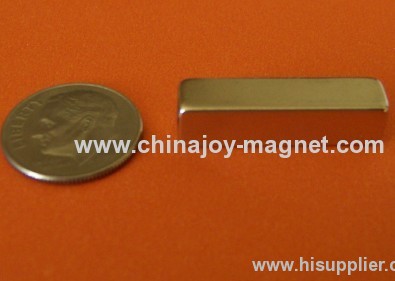 Neodymium Magnets 3/4 in x 1/4 in x 1/4 in Block