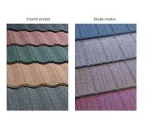 Wear Resistant Corrugated Stone Steel Roofing
