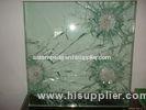 Shatter Resistant Ocean Blue Clear Safety Bullet Proof Glass For High Building