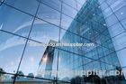 Energy Efficient Low E Glass, 8mm Clear Blue Low E Coating Glass For Buildings