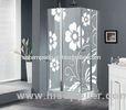 Silk Screen Corner Shower Enclosures Glass With 5mm 6mm 8mm Thickness