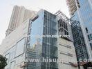 Ford Blue, F Green 6mm Curved Glass Curtain Wall For Office Building 24001500mm