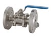 three piece flanged ball valve