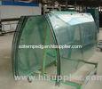 Ford Blue, F Green 8mm Curved Glass Curtain Wall with CCC & ISO9001