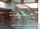 High Strength Transparent Anti Slip Glass With 12mm+1.52PVB+12mm 15mm+1.9PVB+19mm Thickness