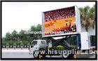 Outdoor P16 Truck Mounted LED Screens , High Definition Trailer Mounted Led Screen