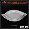 Melamine oval shape hotel and restaurant use diner plate set