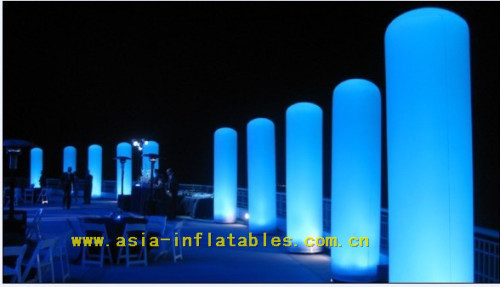 2013 fashion RGB illuminated inflatable tube