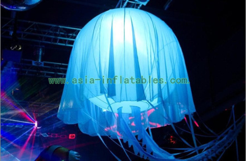 popular decor Illuminated Inflatable jellyfish