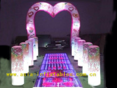 2013 new fashion inflatable illuminated arch