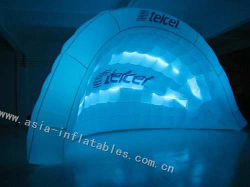 RGB illuminated Inflatable Tent