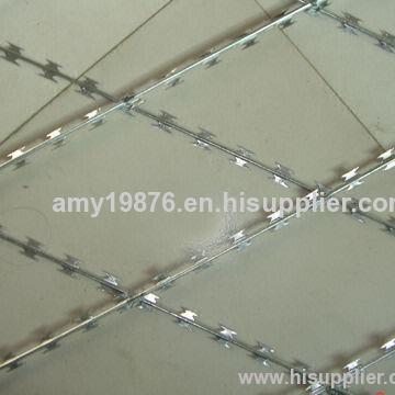 Welded Razor Wire Mesh, Neat Unobtrusive Design