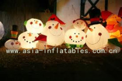 Christmas Decor Inflatable Lighting Snowman