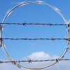 Concertina Barbed Tape Razor Wire, Hot-dip Galvanized