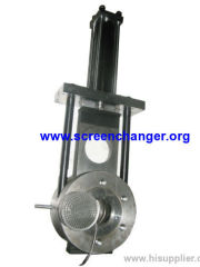 slide plate screen changer