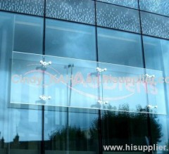 Safety led glass, flashing glass, led light with glass for curtain wall