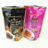 Standing aluminum foil green coffee tea bags