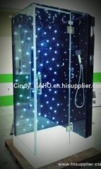 Hot ! led glass, flashing glass, power glass for bathroom