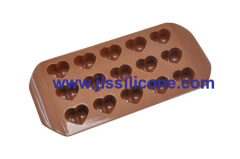 silicone chocolate candy heart mold