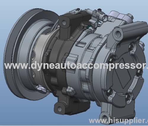 auto AC compressors 10S11C for toyota HILUX 110mm PV7