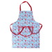 Cakes printed cotton apron