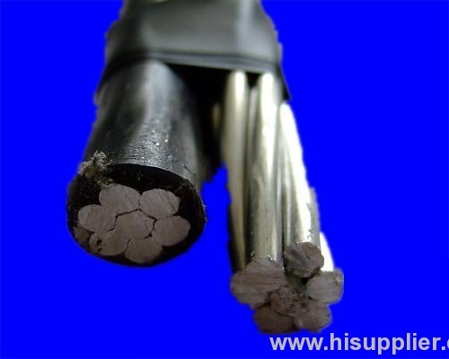 AAC duplex stranded aluminum conductor XLPE insulated ABC Cable
