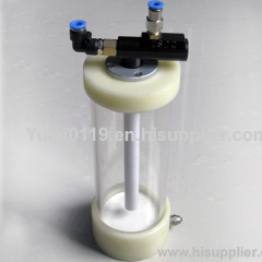 Mini Transparent lab Powder Hopper