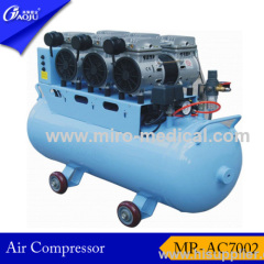 silent oilless air compressor 60L