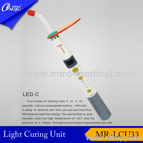 dental light cure unit and led light